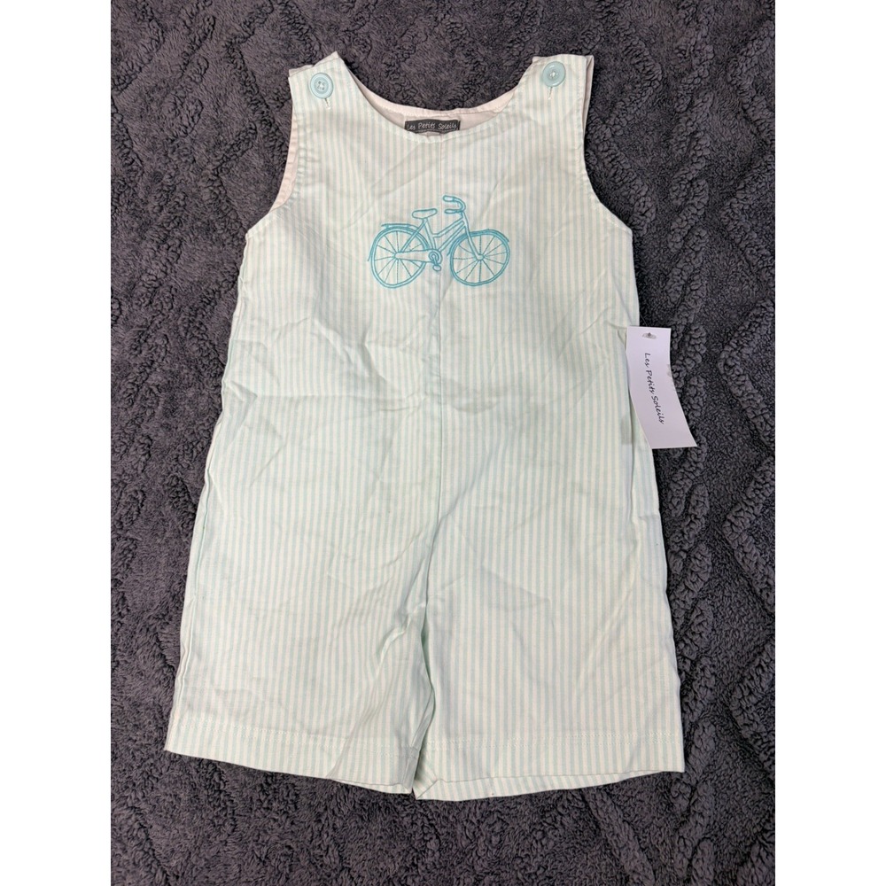 Les Petits Soleils 3T Boy Romper 100% Cotton